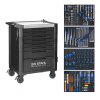 SW-Stahl Z3114 professionele werkplaatswagen TT801, zwart, uitgerust, 246 delig