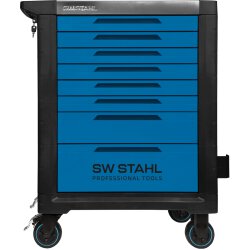 SW-Stahl 07100L Profi-Werkstattwagen TT801 blau,...