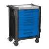 Carrello da officina professionale SW-Stahl 07100L TT801, blu, non attrezzato