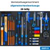 SW-Stahl Z3011-9 Sortiment cărucior de atelier, unelte manuale generale, 28 buc