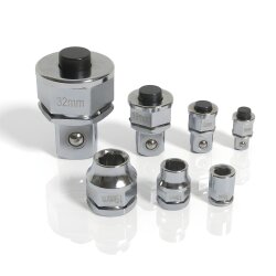 SW-Stahl Z3011-5 verkstadsvagnssortiment, skiftnycklar och spärrnycklar, 57 st.