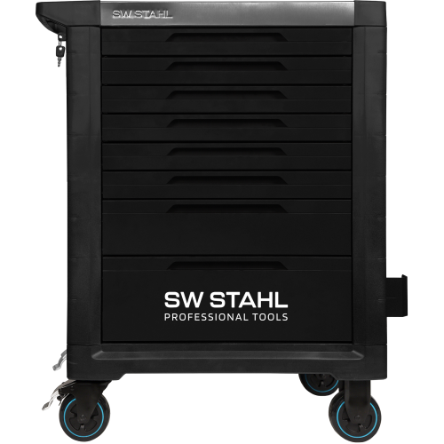 SW-Stahl 07101L profesjonell verkstedvogn TT801, svart, uutstyrt