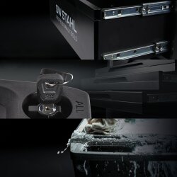 SW-Stahl Z3211 επαγγελματικό καρότσι εργαστηρίου TT802, μπλε, εξοπλισμένο, 338 τεμάχια