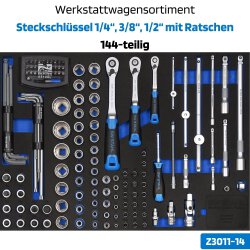 SW-Stahl Z3011-14 Werkstattwagensortiment,...