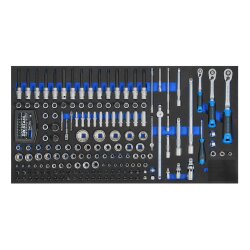 SW-Stahl Z3208 Profi-Werkstattwagen TT802 blau, bestückt, 304-teilig