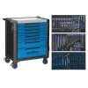 SW-Stahl Z3208 Profi-Werkstattwagen TT802 blau, bestückt, 304-teilig