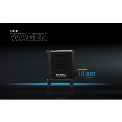 SW-Steel Z3111 professionell verkstadsvagn TT801, svart, utrustad, 341 stycken