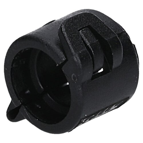 Schlemmer 9805935 korrugert rørklemme form C NW 4,5 sort