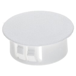 Heyco  SNAP-IN Dome Plug  2608 DP-250-040 WHITE