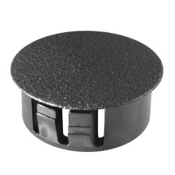 Heyco  SNAP-IN Dome Plug  2624 DPT-375 BLACK