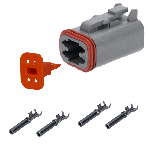 KALI-1204-S DEUTSCH DT komplet konektorskih vtičnic 4 pol