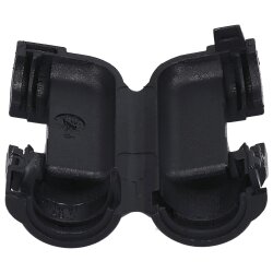 Adaptador de tampa protetora Schlemmer 7807788 PA66 preto tipo C para tubo corrugado 805-123 NW10