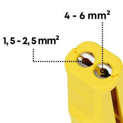 Intercable AV8265 Abisolierwerkzeug Abisolierer für Solarkabel 1,5-6mm²