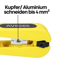 Intercable AV8265 Abisolierwerkzeug Abisolierer für Solarkabel 1,5-6mm²