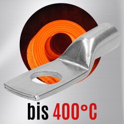 ÐšÐ°Ð±ÐµÐ»ÐµÐ½ Ð½Ð°ÐºÑ€Ð°Ð¹Ð½Ð¸Ðº Kalitec ER5-10 Ð¾Ñ‚ Ð½ÐµÑ€ÑŠÐ¶Ð´Ð°ÐµÐ¼Ð° ÑÑ‚Ð¾Ð¼Ð°Ð½Ð° V4A 25mmÂ² M10