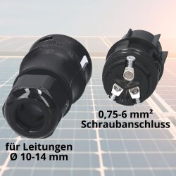 Wieland 96.031.4153.1 RST20i3 connector, straight, number of positions 3, socket