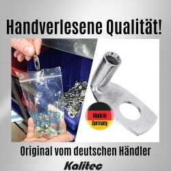 Kalitec KA2-L8 Rohrkabelschuh 90° gewinkelt 10mm² M8