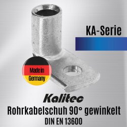 Kalitec KA3-L5 Rohrkabelschuh 90° gewinkelt 16mm² M5
