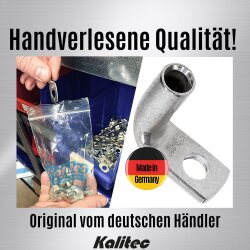 Kalitec KA3-L6 terminal de cable tubular 90° en ángulo 16mm² M6