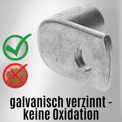 Kalitec KA3-L12 σωληνωτό ωτίο καλωδίου με γωνία 90° 16 mm² M12