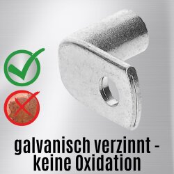 Kalitec KA5-L6 σωληνωτό ωτίο καλωδίου με γωνία 90° 25 mm² M6