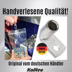 Kalitec KA7-L6 σωληνωτό ωτίο καλωδίου με γωνία 90° 35 mm² M6