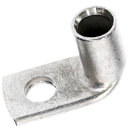 Kalitec KA7-L8 tubular cable lug 90Â° angled 35mmÂ² M8