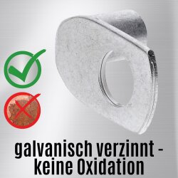 Σωληνοειδής ωτίδα καλωδίου Kalitec KA7-L12 με γωνία 90° 35 mm² M12