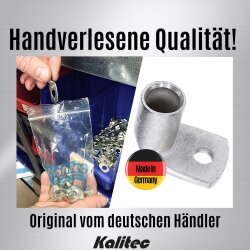 Kalitec KA19-L8 Rohrkabelschuh 90° gewinkelt 95mm² M8