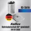 Kalitec KA19-L16 boru kablo pabucu 90° açılı 95mm² M16