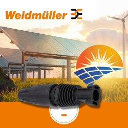 Weidmüller 1303510000 PV-Stick Stiftstecker Solarstecker für Photovoltaikanlagen