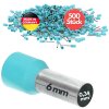 Kalitec AE03406TK Aderendhülsen isoliert 0,34mm² türkis 6mm lang / 500 Stück