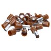 Kalitec AE2518BR wire end sleeves insulated 25mmÂ² brown 18mm long / 50 pieces
