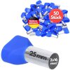 Kalitec AET1625BL twin wire end sleeves 2x16mmÂ² blue 25mm long 50 pieces