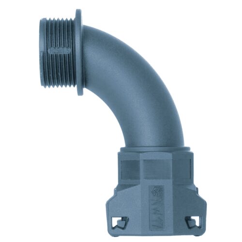 Schlemmer 3805311 böjd kabelgenomföring SEM/FAST M20x1,5 grå