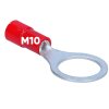 Kalitec RKSRM10 ringkabelschoen 0,5-1mm² geïsoleerd M10 rood