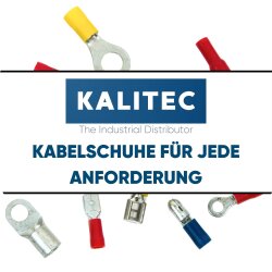 Kalitec RKSGM5 Ringkabelschuh 4-6mm² isoliert M5 gelb