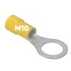 Kalitec RKSGM10 ringkabelsko 4-6mm² isolert M10 gul / RK21