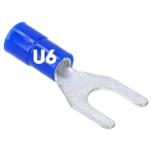 Καλώδιο πιρουνιού Kalitec GKSBU6 με μόνωση U6 μπλε / GK10