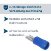 Kalitec FHB288 receptáculo plano 2,8x0,8 azul 1,5-2,5mm² parcialmente aislado / FH07