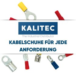 Kalitec FSR285 Flachstecker 2,8x0,5mm rot 0,5-1,5mm² teilisoliert