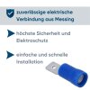 Kalitec FSB485 Flachstecker 4,8x0,5mm blau 1,5-2,5mm² teilisoliert