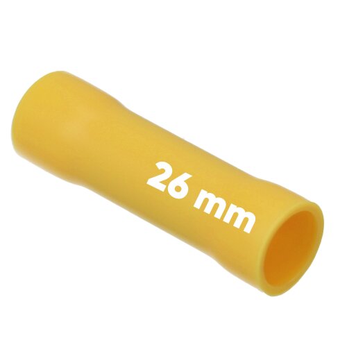 Kalitec SVG26 PVC Isolierte Stoßverbinder 4-6mm² gelb
