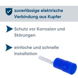 ÐšÐ°Ð±ÐµÐ»ÐµÐ½ Ð½Ð°ÐºÑ€Ð°Ð¹Ð½Ð¸Ðº Kalitec SKB12 Ð¸Ð·Ð¾Ð»Ð¸Ñ€Ð°Ð½ 12 Ð¼Ð¼ ÑÐ¸Ð½