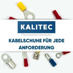 Kalitec RSG5 Rundstecker Stift 5mm gelb teilisoliert