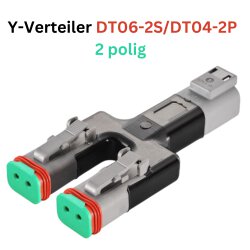 Deutsch Y-Verteiler 2 polig DT06-2S/DT04-2P...