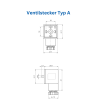 Ventilstecker 3 polig GDA3090S61 Bauform A Ventilsteckverbinder PG9 Stecker 2-polig+PE schwarz 700286