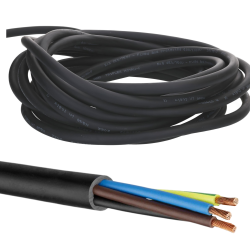 H05VV-F 3G0.75mmÂ² PVC hose line black