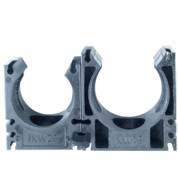 Schlemmer 8221158 Wellschlauchhalter NW 50 grau