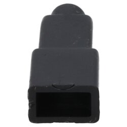 Cembre CFA400N Manguito aislante para receptáculo plano 4.8 negro 100 piezas